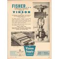 VINSON SUPPLY COMPANY 1954 Fisher automatic con...