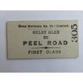 Isle of Man Manx Northern Railway Sulby Glen-Pe...