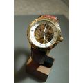 shenhua men's automatic skeletal watch gold col...
