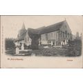 PPC St Anns Church Lewes Sussex 1904