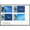 3555c, Mint XF NH 34¢ Imperforate Plate Block -...