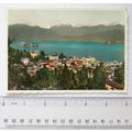 1957 postcard Lago Maggiore, Stresa Panorama