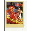 THE WESTERNER Gary Cooper Poster Art Postcard b...