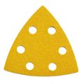 Starcke 60G Sanding Triangles, 88 x 93 mm, 6 Ho...