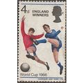 1966 World Cup Football Championship, 4d, Engla...