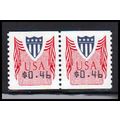 CVP32 46c Shield Very Fine MNH Pair PA5017