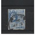 BritishGuiana.SG276 6c Bright Blue.Fine Used.Jan25