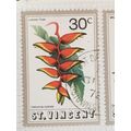 St Vincent 1972 Flowers 30c Lobster Claw Used S...
