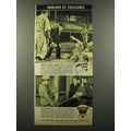 1941 Ethyl Gasoline Ad - Emblems of Excellence