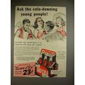 1941 Sno-Cola Soda Ad - Ask the Cola-Downing People