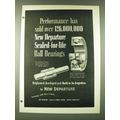 1948 New Departure Ball Bearings Ad - Performan...
