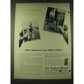 1948 New England Mutual Life Insurance Ad - Wha...