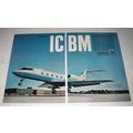 1966 Grumman Gulfstream II Jet Ad - ICBM