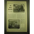1918 The House Beautiful Magazine Ad - Under th...