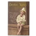 BIRTHDAY WISHES .used antique postcard by E W S...