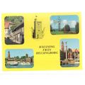 multiview, HELSINGBORG, SWEDEN used postcard .1...