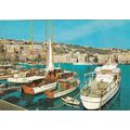 Naples Mergellina Bay Italy Postcard 1968 used ...