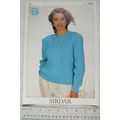 Vintage: Sirdar 8859 sweater, DK