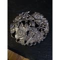 Metal Floral Plaque/Faceplate