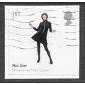 GB Mary Quant Mini skirt 1st class self adhesiv...
