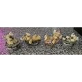 Set of 4 Enesco Piggy figurines