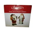 Christmas Santa Salt & Pepper Shakers Red White...