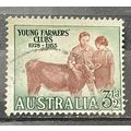 AUSTRALIA 1953 SG 0267 USED #3