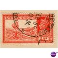 India 1937 - SG 251 - KGV1 Dak Runner 2a orange...