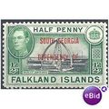 South Georgia (FID) 1944 B1 1/2d Black & Green ...