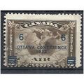 Canada 1932 SG318 6c on 5c Deep Brown Ottawa Co...