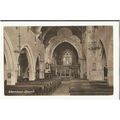 Sussex WARNHAM Church Interior Postcard by Frit...