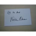 Nick Owen (Midlands Today) hand signed RARE *FR...
