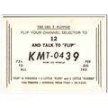 kmt-0439 george flippin houston texas 1960s cb ...