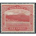 Dominica 1908 SG48 1d Carmine-Red Mounted Mint....