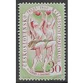 Mi 1203: 30 h. brown-red/pale green Second Nati...