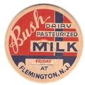 NJ Flemington Milk Bottle Cap Name/Subject: Bus...