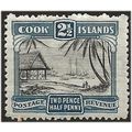 Cook Islands 1945 SG140 2 1/2d Black & Deep Blu...