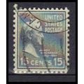 Used 820 15c James Buchanan Almost Very Fine KA...