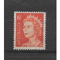 Australia.SG387a 6c Queen Elizabeth II (Orange)...