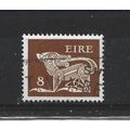 Ireland.SG350 8p Stylized Dog (brooch) (Brown)....