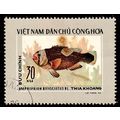 Vietnam 1976 Fish 30xu Used Stamp
