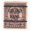 BUREAU PRECANCEL SALE GIRARD, KS 635-42 BETTER ...