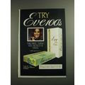 1984 Eve Slim Lights Cigarettes Ad - Try Eve 100's