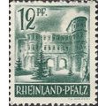 RHEINLAND PFALZ, Porta Nigra Trier, grey-green ...