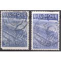 Belgium 1948 - SG1225/26 - 3f.15 + 4f. blue - T...