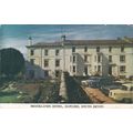 Standard size printed postcard of Brooklands Ho...