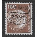 GERMANY 1975 100pf BROWN LIGNITE EXCAVATOR SG 1...