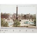 vintage Colour Postcard London, Trafalgar Squar...