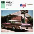 Collectors Club card. Classic Cars. Pontiac Bon...