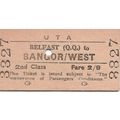 U.T.A. Edmondson Ticket - Belfast Queen's Quay ...